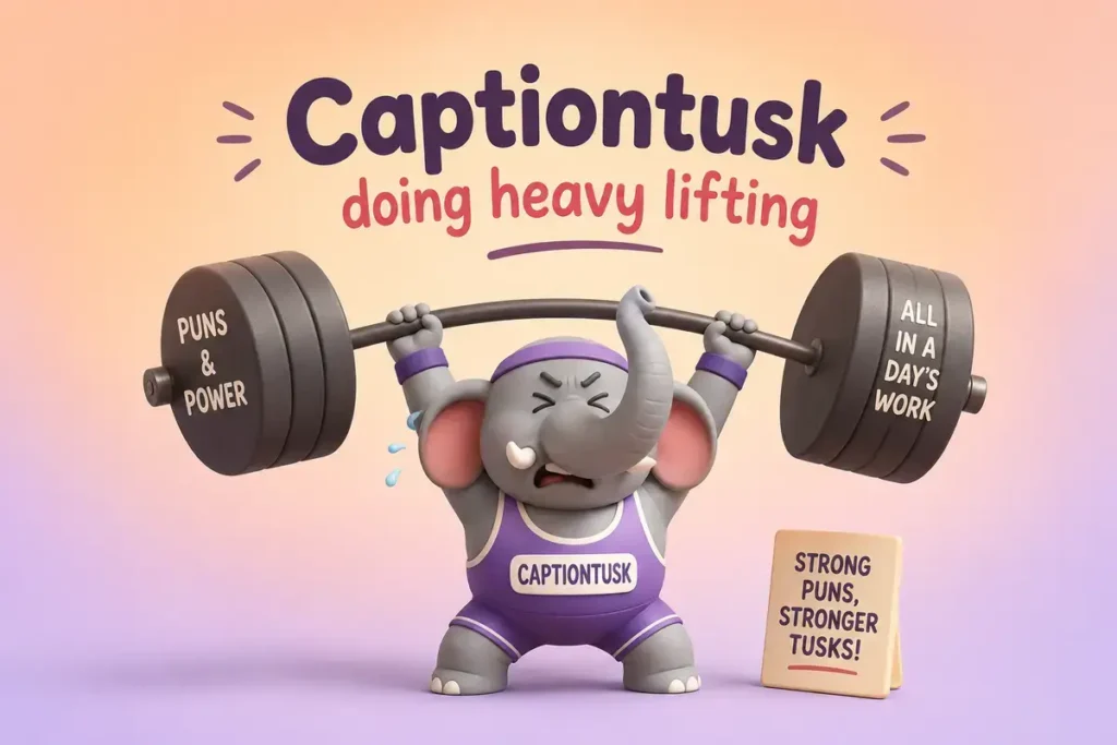 Elephant Puns For Social Media Captions