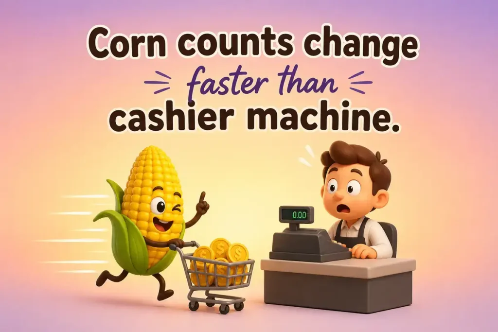 Vegetable jokes at the grocery store moments