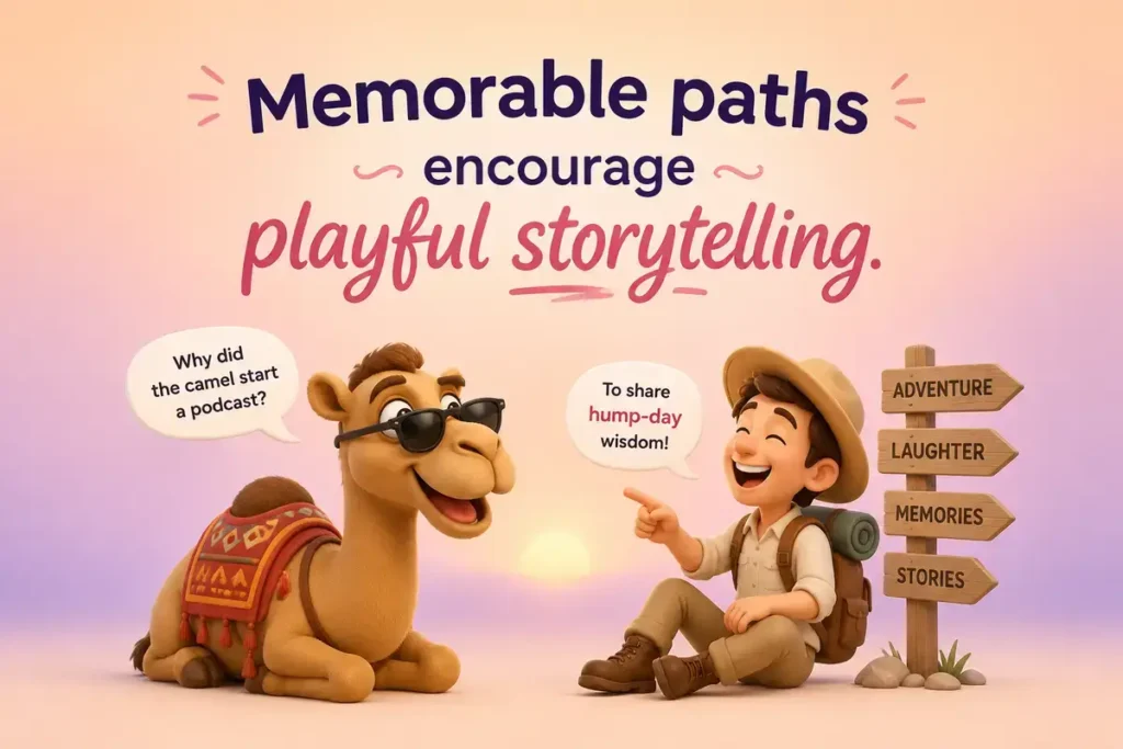 Silly Safari Laughs Inspired By Camels