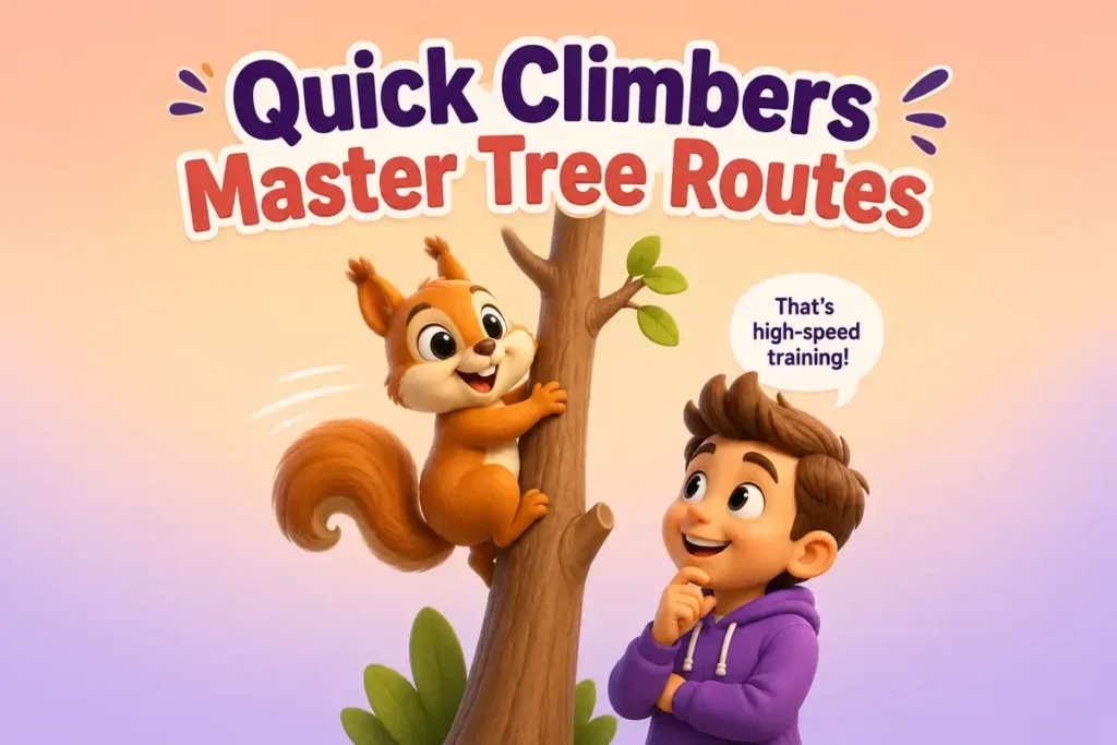 Woodland humor with squirrel jokes