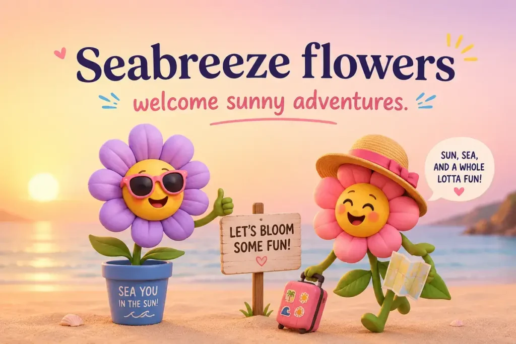 Floral Wordplay For Social Captions