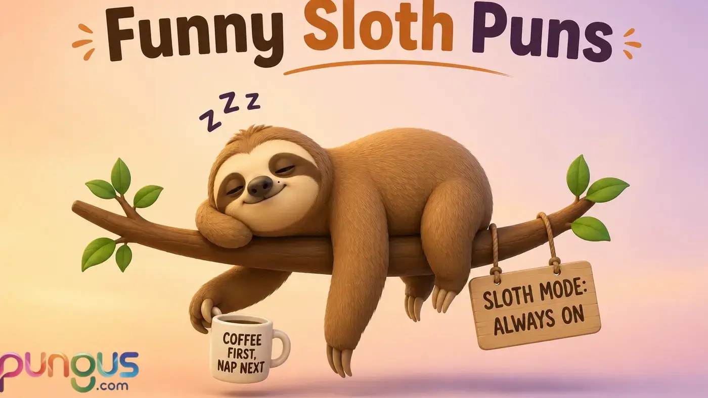 Sloth Puns