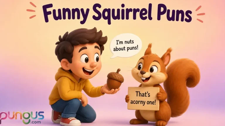 Squirrel Puns