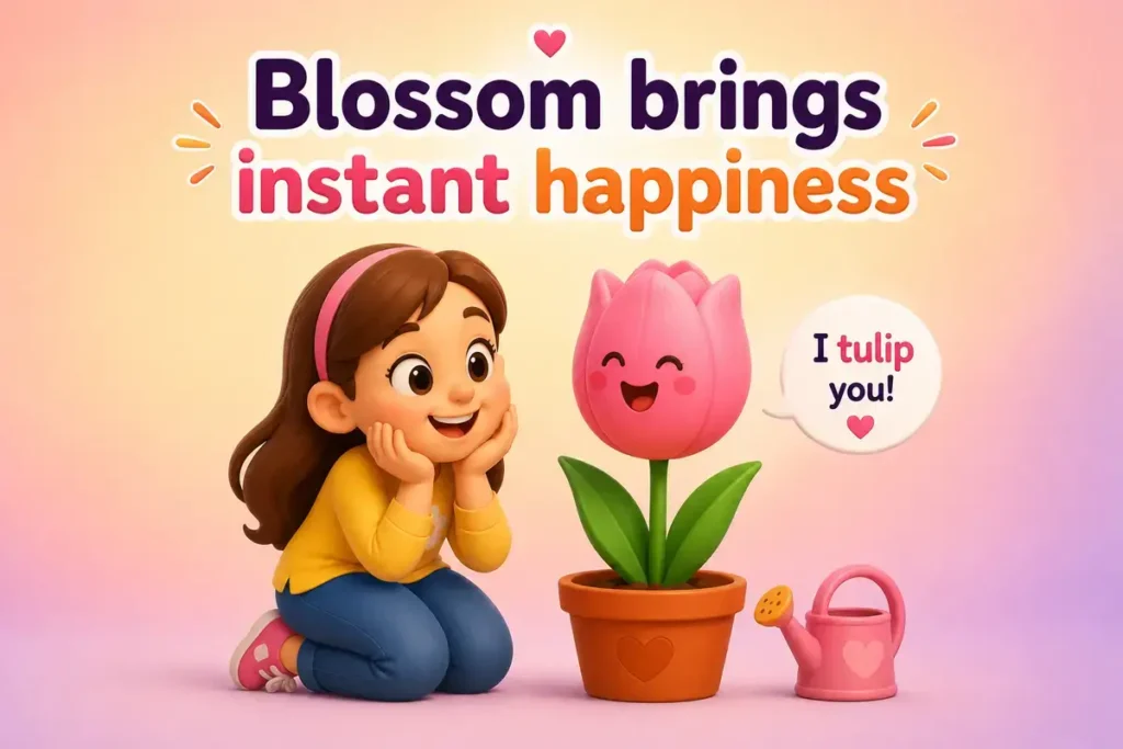 Tulip Smile Puns