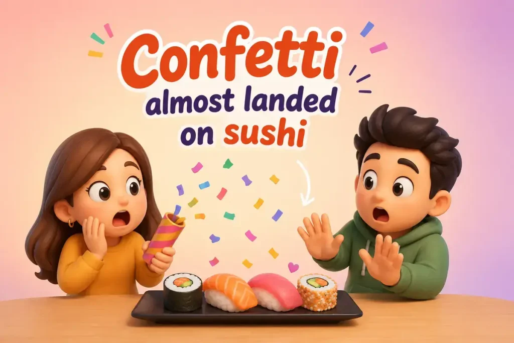 Party Sushi Laughs