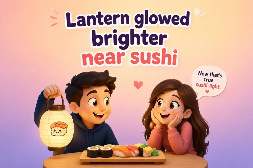 Light Hearted Sushi Giggles