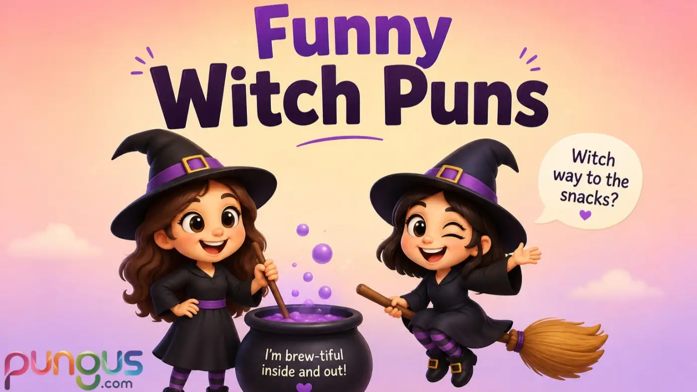 Witch Puns