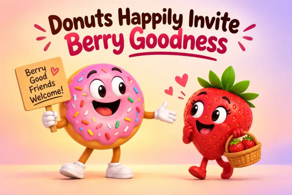 Funny Strawberry Puns Dessert Smiles