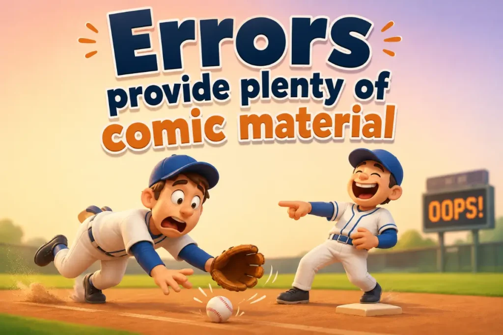 Baseball Scoreboard And Stat Puns