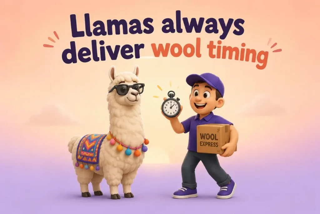 Clever Llama Wordplay