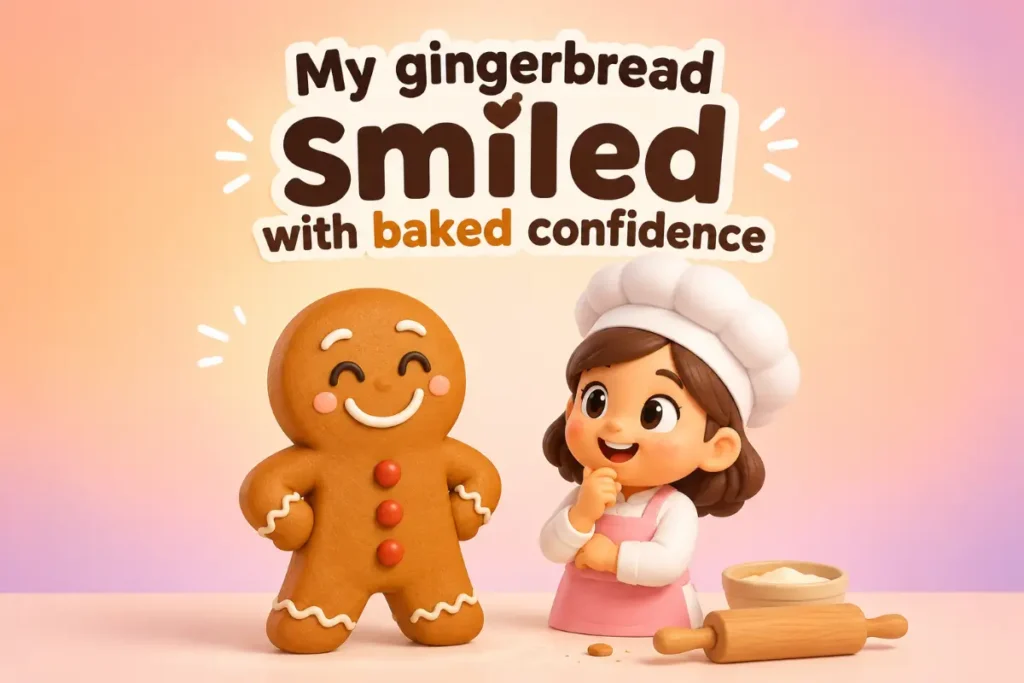 Funny Gingerbread Cookie Laughs