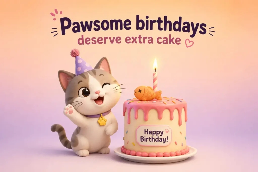 Funny Feline Birthday Moments