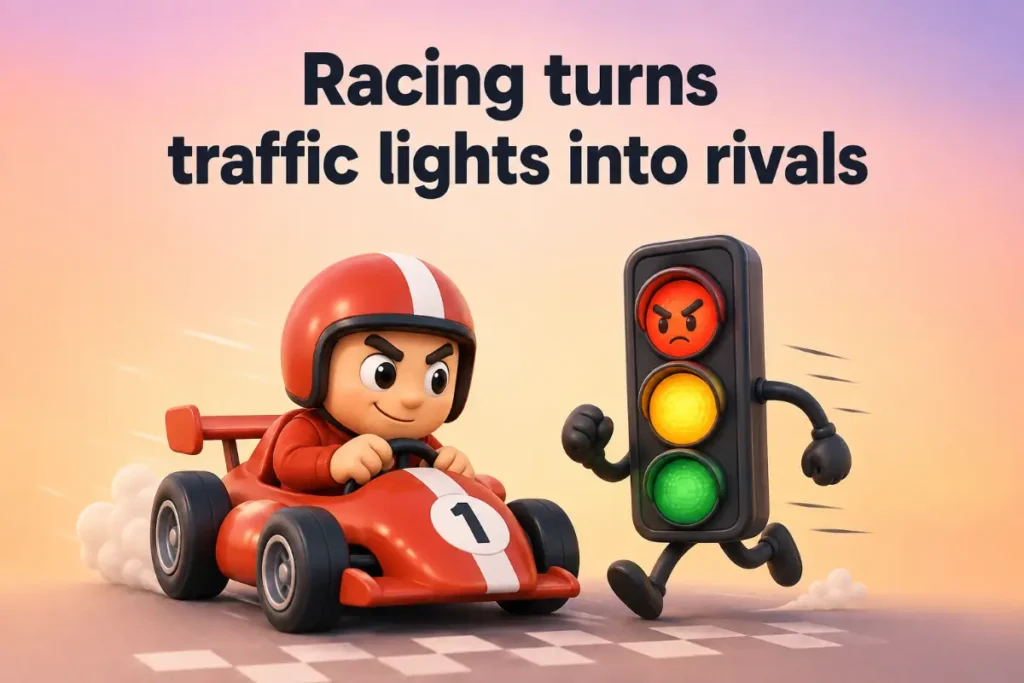 Funny Racing Track Puns
