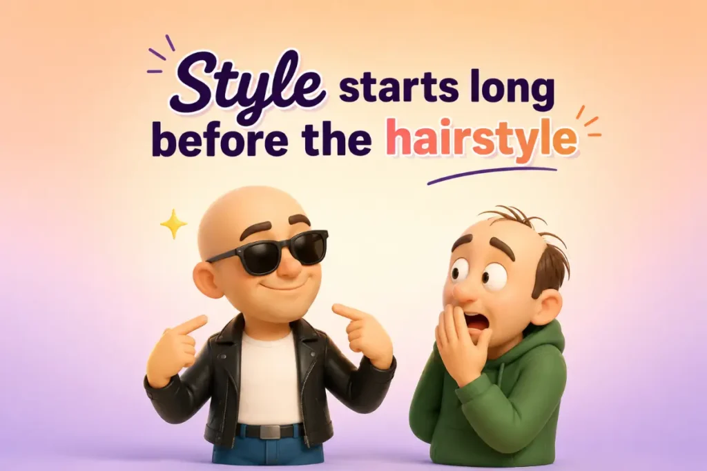 Bald And Proud Laughs