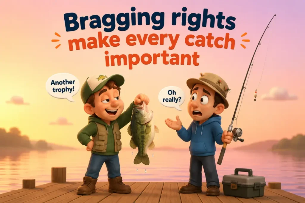 Fishing Rivalry And Laughs