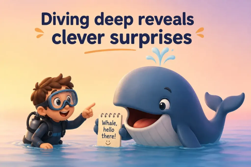 Funny Whale Wordplay